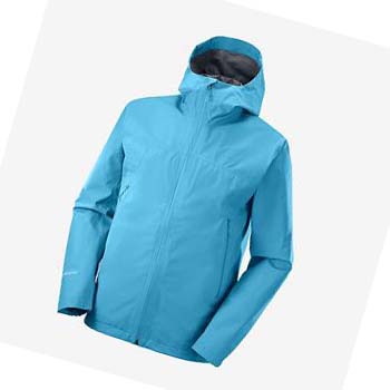 Chaquetas Salomon OUTLINE GORE-TEX WATERPROOF 2.5 LAYERS Hombre Azules | MX 3283YXF